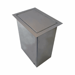 Classique Recessed Vanity Top Waste Bin
