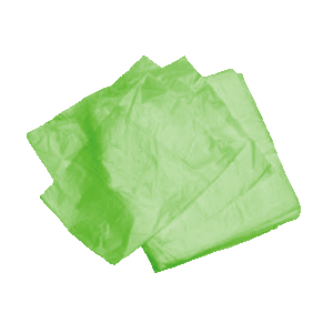 Green Bin Liners 100pck